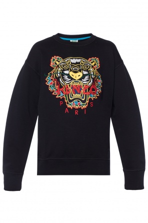 Bluza z motywem głowy tygrysa z logo, zdjęcie 1 Bluza z motywem głowy tygrysa z logo od Kenzo